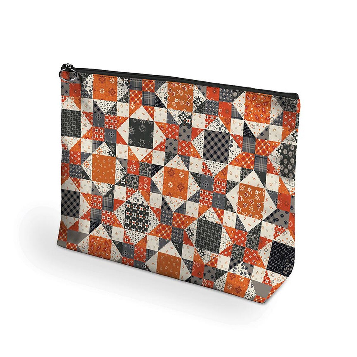 Pumpkin & Licorice ST­-54036 Vinyl Project Bag Lori Holt