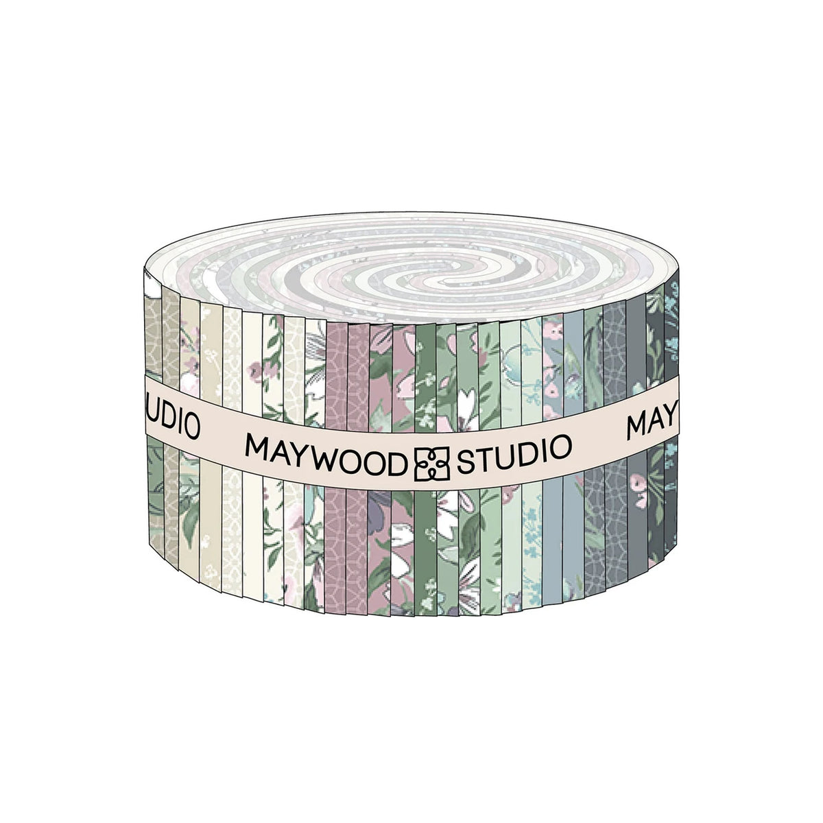 Morning Mist 2.5" Strips ST-MASMIST Maywood Studio