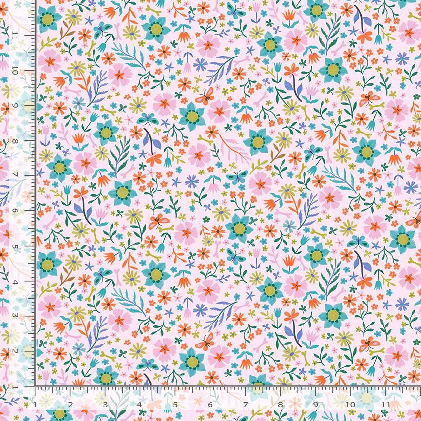Dear Stella Ruff Day Heavy Petal Blush TELLA-D3030 Blush 15 Yard Bolt