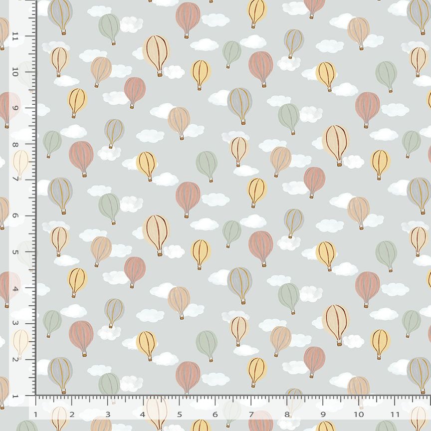 Small Wonder Love Is In The Air Ash STELLA-D3723 ASH Dear Stella Half Yard