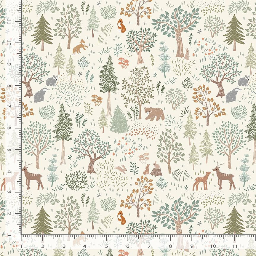 Timber & Tail STELLA-D3849 CREAM Timber & Tail Dear Stella Half Yard