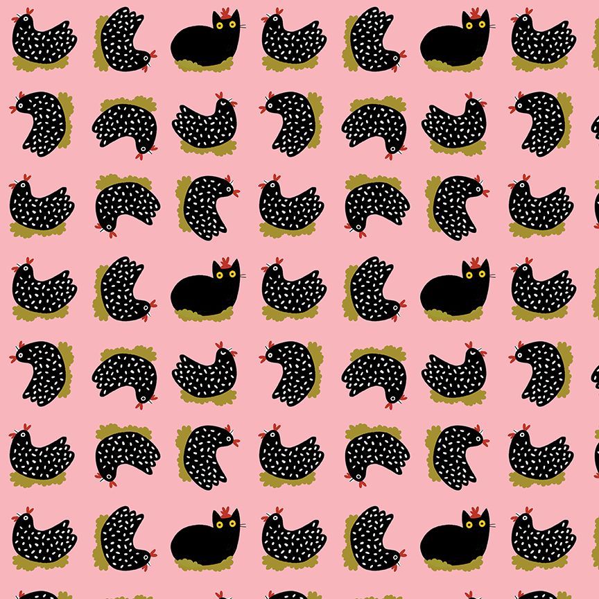 Bok Bok Meow STELLA-DLW3701 CONCH Nest Impawster Leezaworks Dear Stella Half Yard