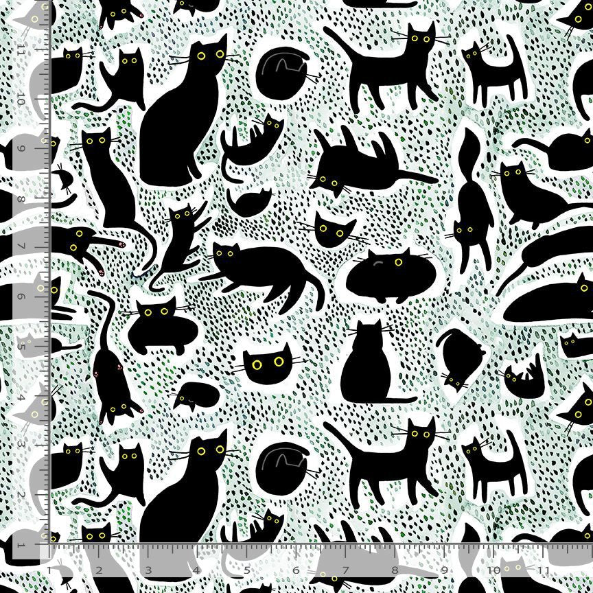 Catwalk Cattitude STELLA-DLW3783 MULTI Dear Stella Half Yard