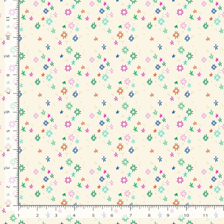 Purrfectly Vintage STELLA-DPJ3675 ANDROMEDA Quiltstellation Dear Stella Half Yard