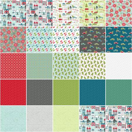 Heart & Home 2.5" Strips Contempo STHRTPK Benartex