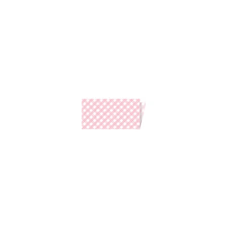 Riley Blake STSFB­-48795 Single-Fold Quilt Binding Micro Gingham Peony Yard