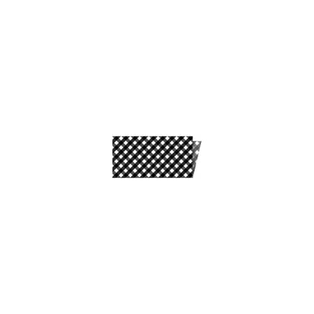 Riley Blake STSFB­-48801 Single-Fold Quilt Binding Micro Gingham Black Yard
