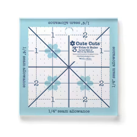 Lori Holt Cute Cuts Trim-it Ruler 3in STTI-46829