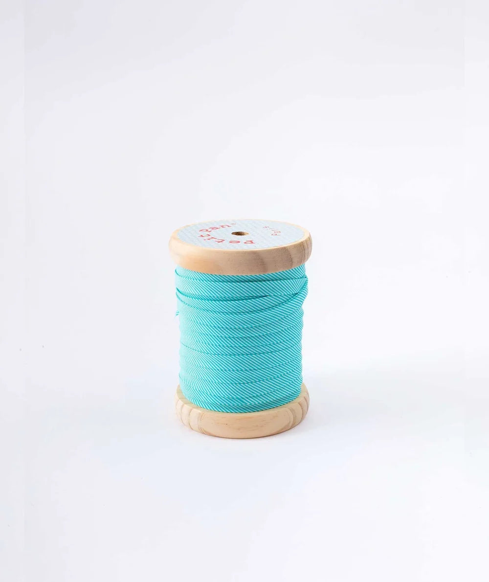 Petit Pan 40m Bias Tape Rigato azur 520-024-431