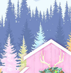 Holiday Barn PANELCH-CD3650 Multi Timeless Treasures 24" Panel Each