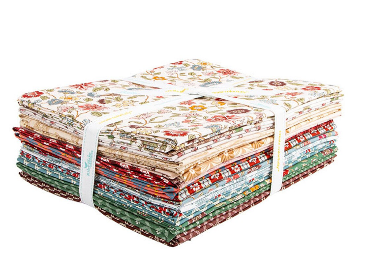 Northanger Abbey 1YD-17890-18 1-Yard Bundle Riley Blake 18pcs Each
