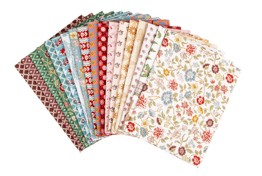 Northanger Abbey 1YD-17890-18 1-Yard Bundle Riley Blake 18pcs Each