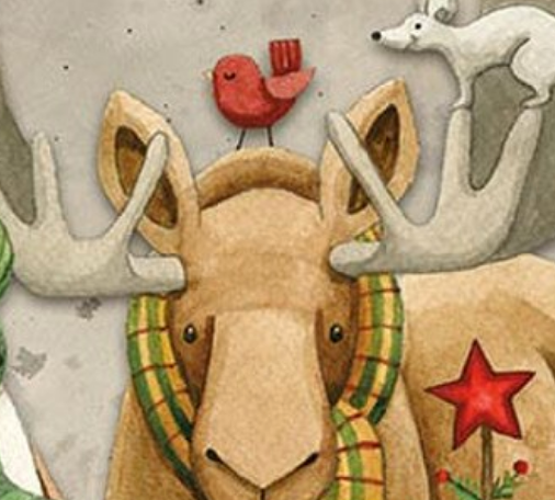 Northern Christmas Panel P17837-PANEL Riley Blake Panel Each