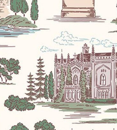Northanger Abbey C17894-CLOUD Riley Blake Half Yard