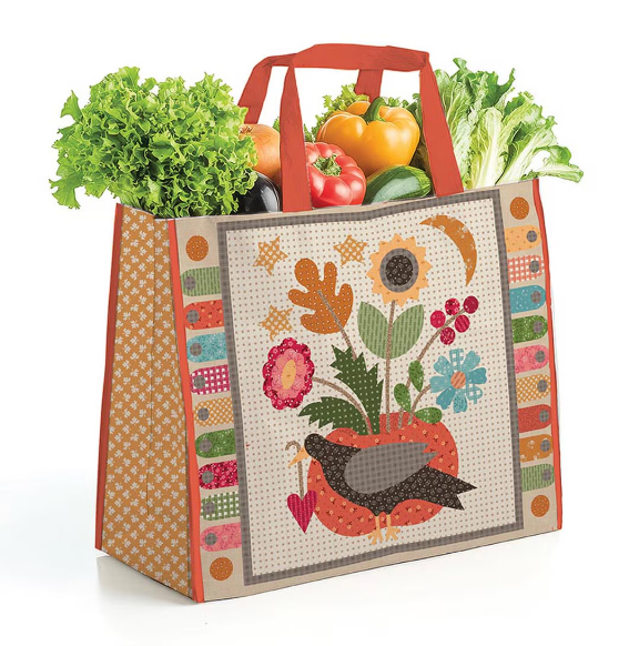 Lori Holt ST-50226 The Baked With Love Vinyl Tote Rylie Blake