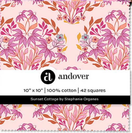 Sunset Cottage Stacker 10"  10-SUNS-42 Andover