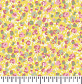 Petite Fleur MU-183-Y Petals Yellow Andover Half Yard