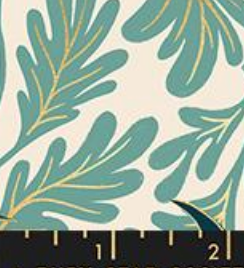 Fireglow Metallic RS2132 13M Watercress Moda Fabrics Half Yard - PREORDER