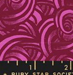 Fireglow RS2135 14 Rose Ruby Star MODA Half Yard - PREORDER