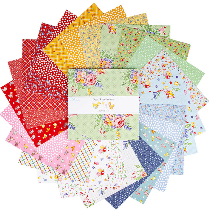 Dear Sweethearts  5" Stacker 5­-18090­-42 Riley Blake