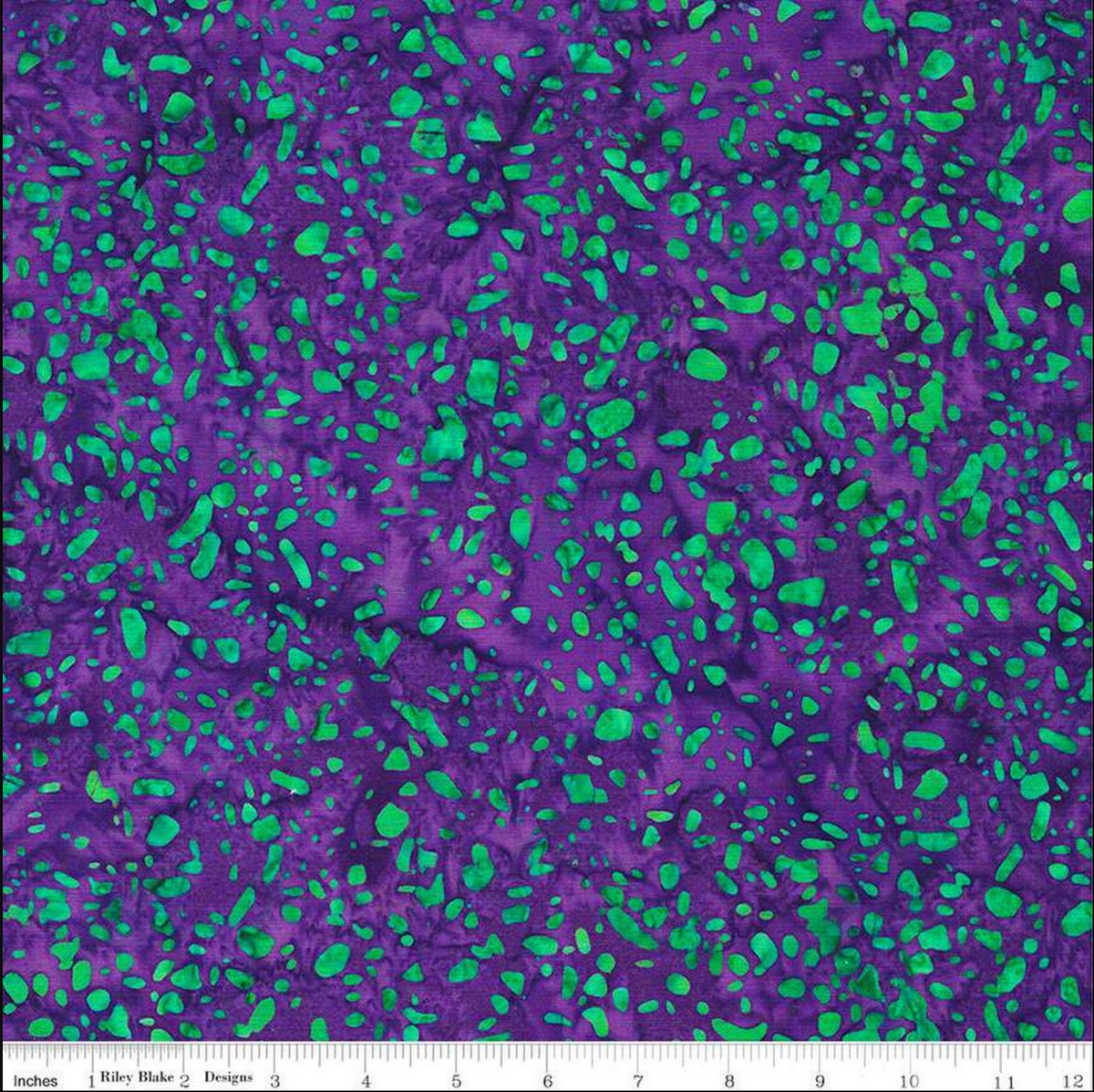 Batiks Basics Terrazzo Mardi Gras BT21800-175 Riley Blake Half Yard