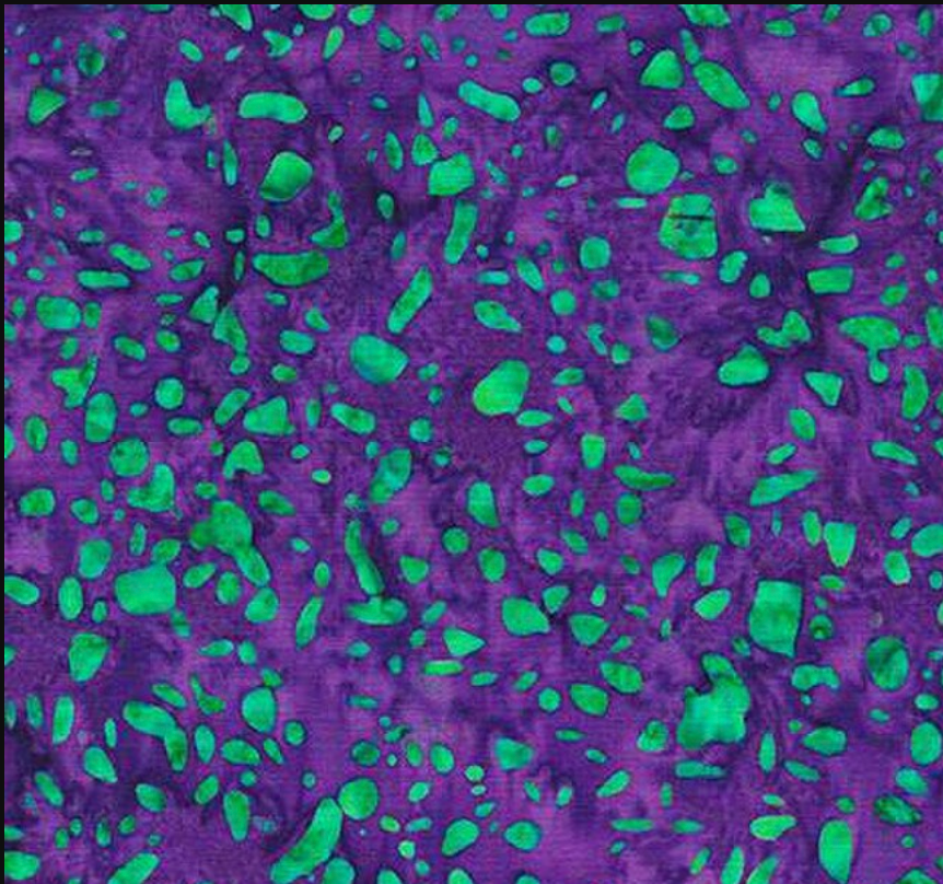 Batiks Basics Terrazzo Mardi Gras BT21800-175 Riley Blake Half Yard