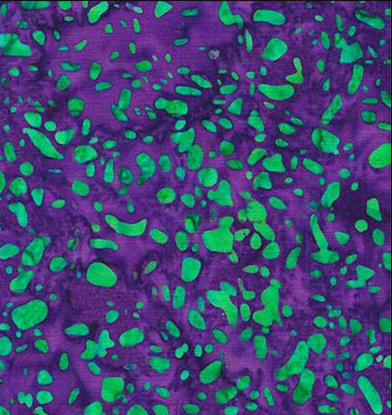 Batiks Basics Terrazzo Mardi Gras BT21800-175 Riley Blake Half Yard