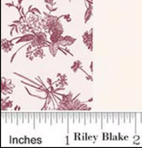 Harvest on the Prairie Harvest Baskets Cheater Print CD18293-CREAM Modern Prairie Riley Blake Half Yard