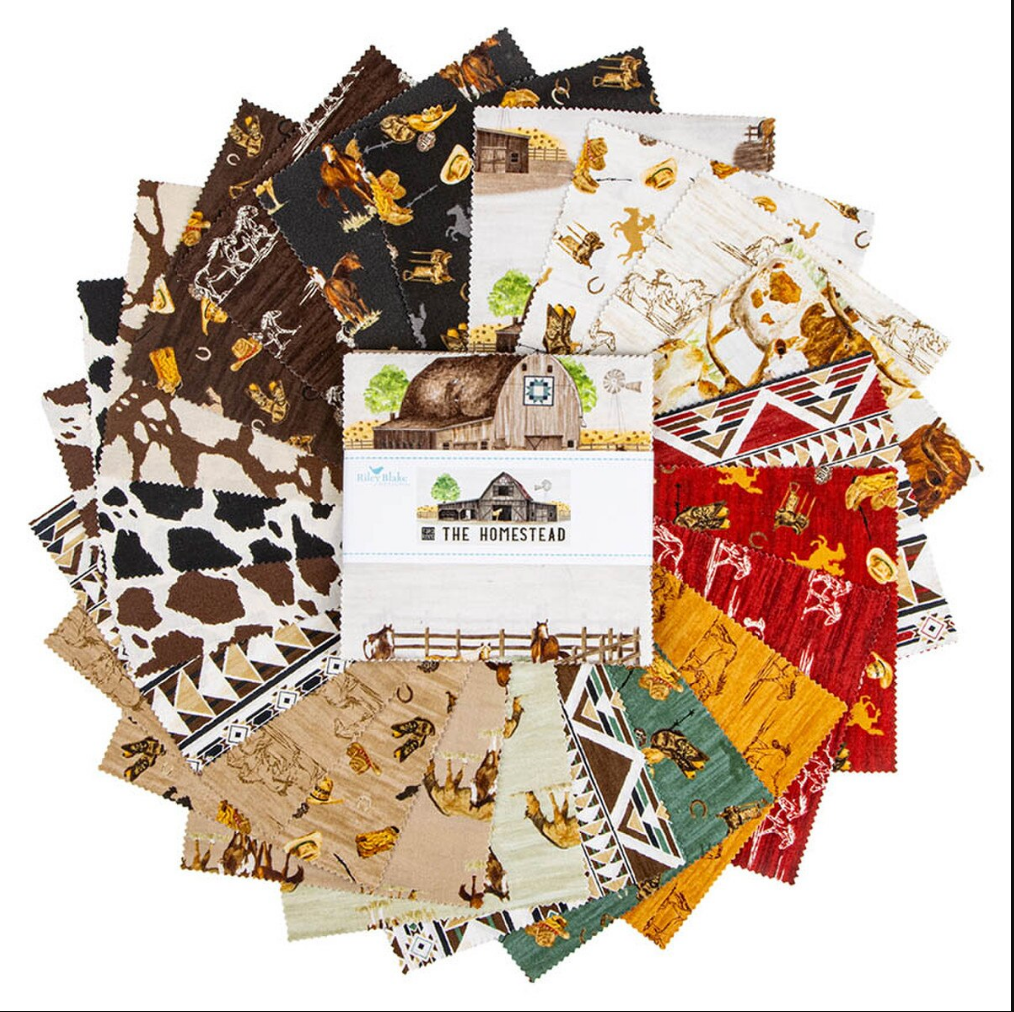 The Homestead 22 Fat Quarter Bundle FQ-18230-22 Tara Reed Riley Blake