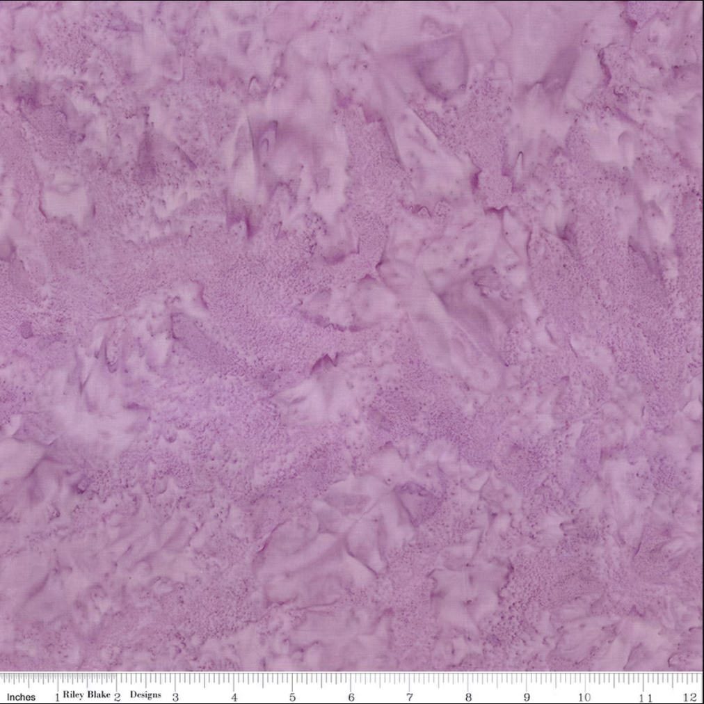 Batiks Hand-Dyes Purple Rain BT21000-572-15 Riley Blake Half Yard