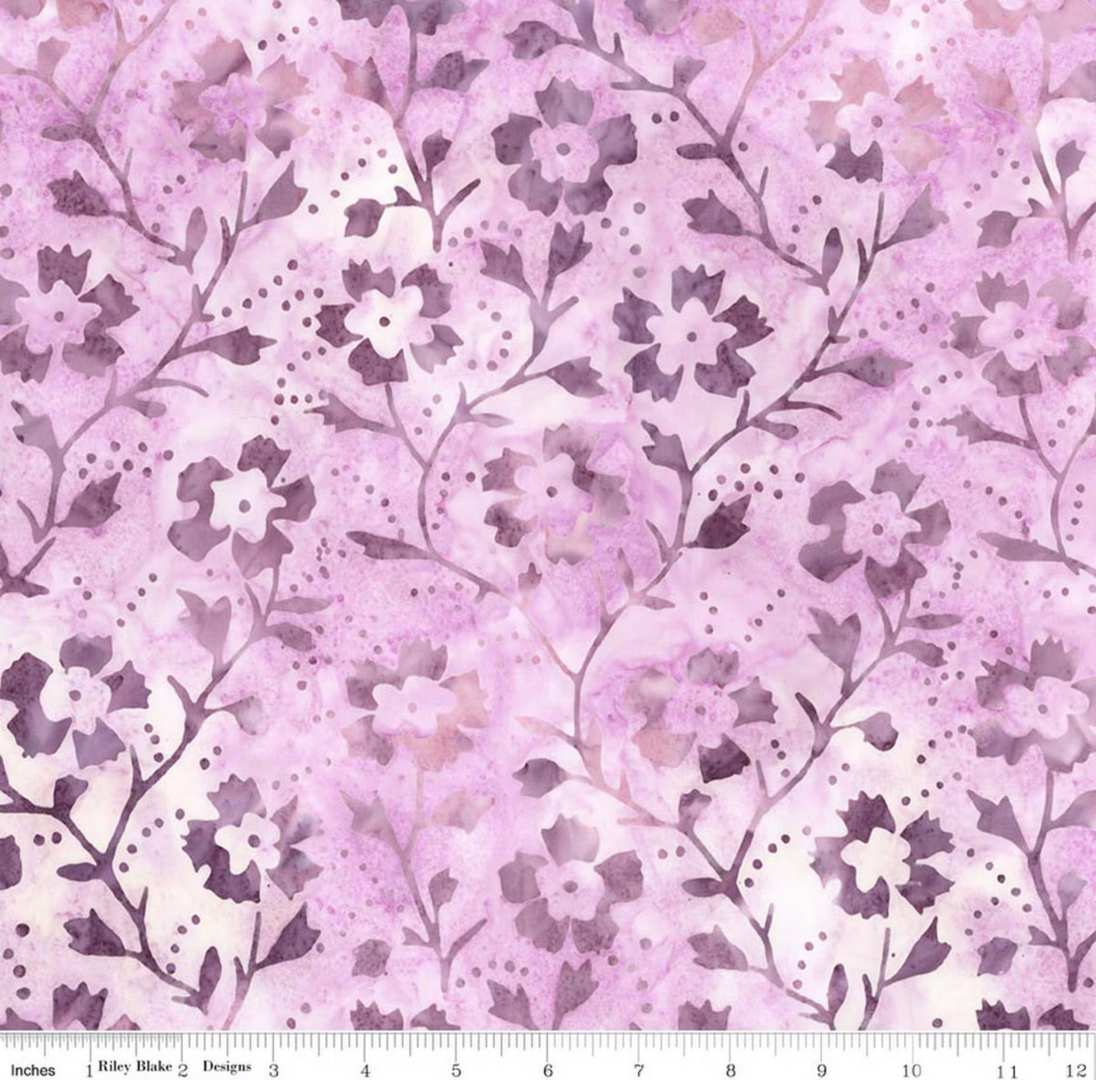 Batiks Backyard Birds Glowberry BT23583-573 Riley Blake Half Yard