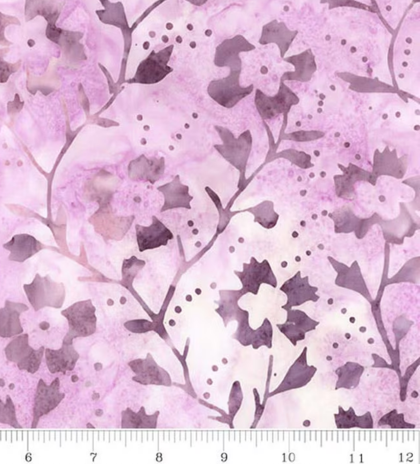 Batiks Backyard Birds Glowberry BT23583-573 Riley Blake Half Yard