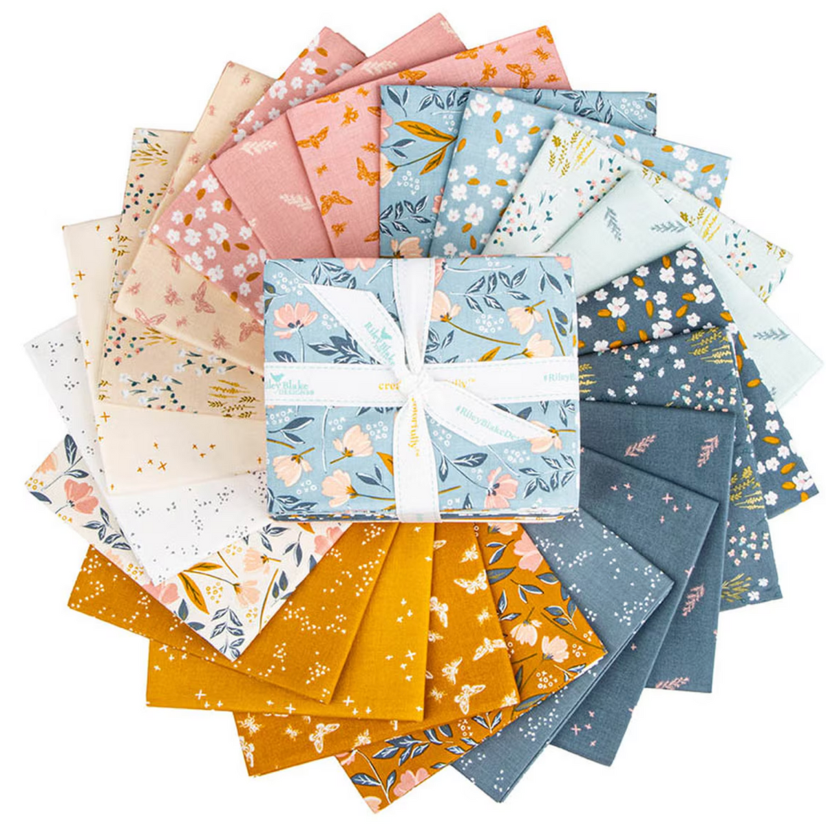 Petals & Hazel 21 Fat Quarter Bundle FQ-18220-21 Riley Blake