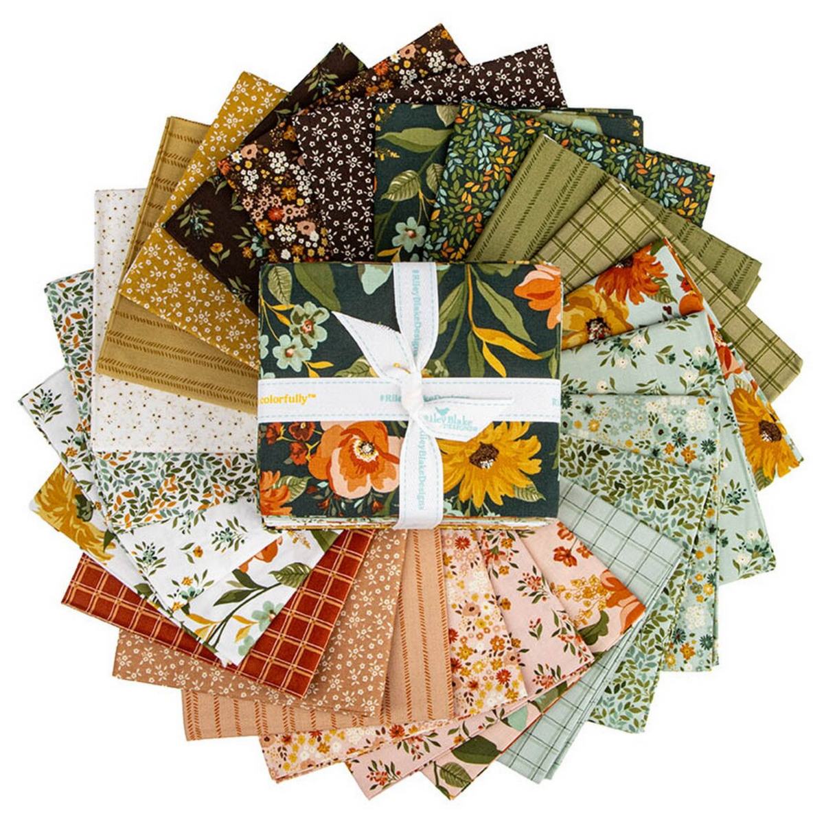 Worth Repeating 24 Fat Quarter Bundle FQ-18260-24 Riley Blake
