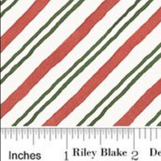 Holiday Spirit Stripes Multi C17465-MULTI Stripes Multi Lisa Audit Riley Blake Half Yard