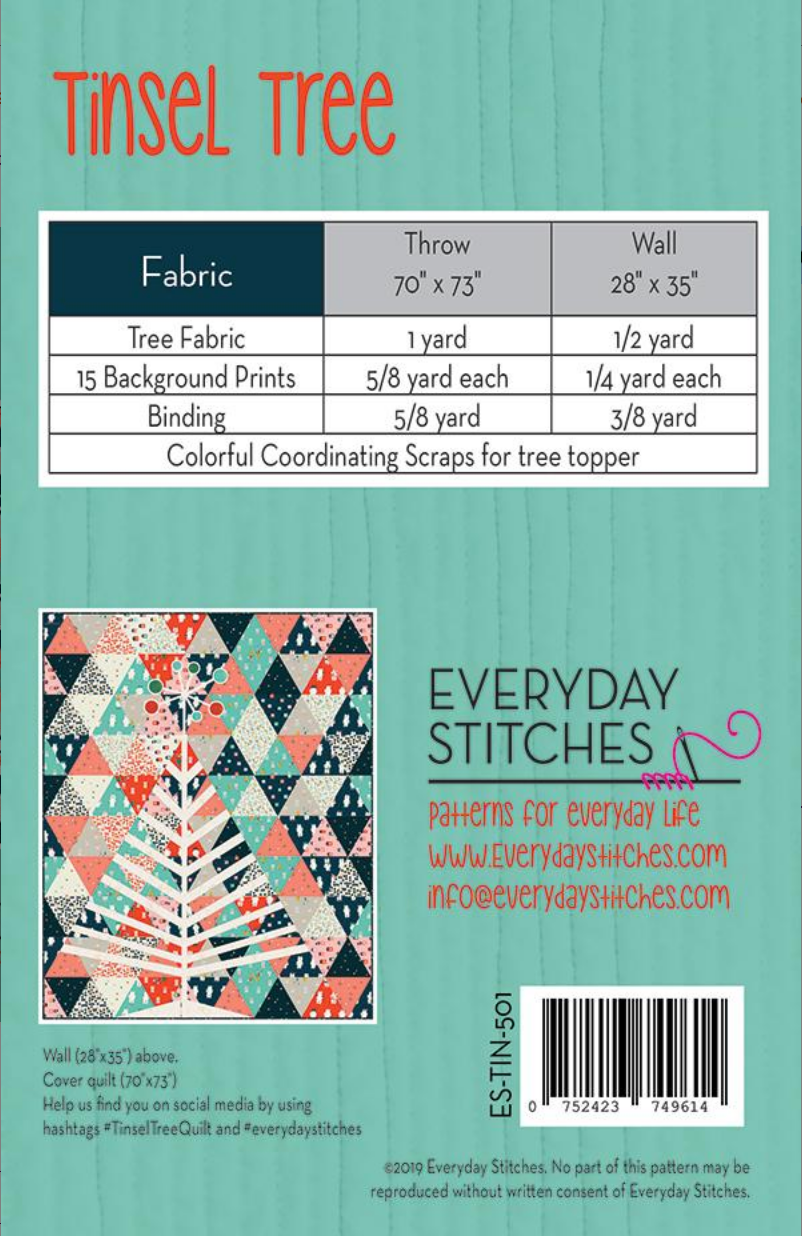 Tinsel Tree ES 501TIN Everyday Stitche#1 Moda