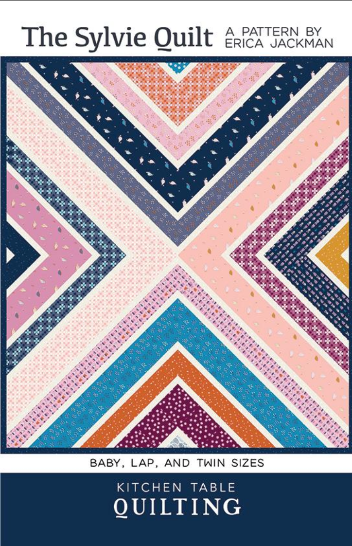 The Sylvie Quilt KTQ 143 Kitchen Table Quil#1 Moda