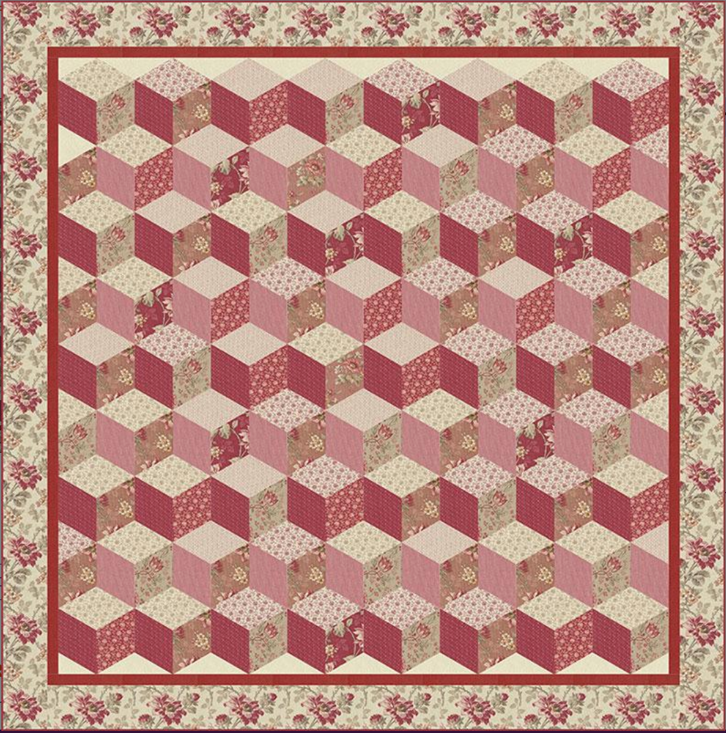 Le Jardin Rouge G FG JV001 French General#1 Moda