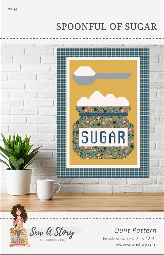 Jennifer Long A Spoonful of Sugar P177-SPOONFULOFSUGAR Quilt Pattern Pattern Riley Blake