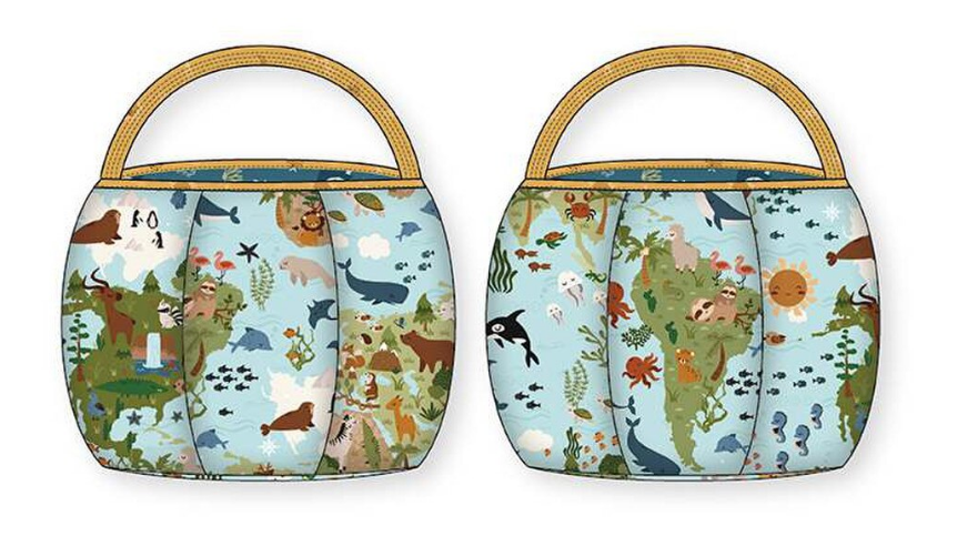 Jennifer Long Globe Bag P177-GLOBEBAG Quilt Pattern Pattern Riley Blake