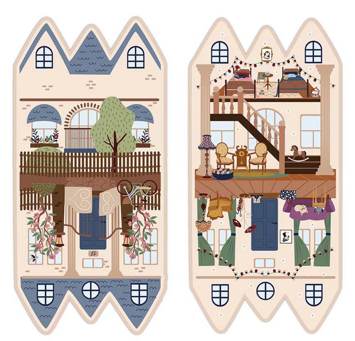 A Spoonful of Sugar Mary Poppins Storybag Felt Panel FT17088-PANEL Jennifer Long Riley Blake
