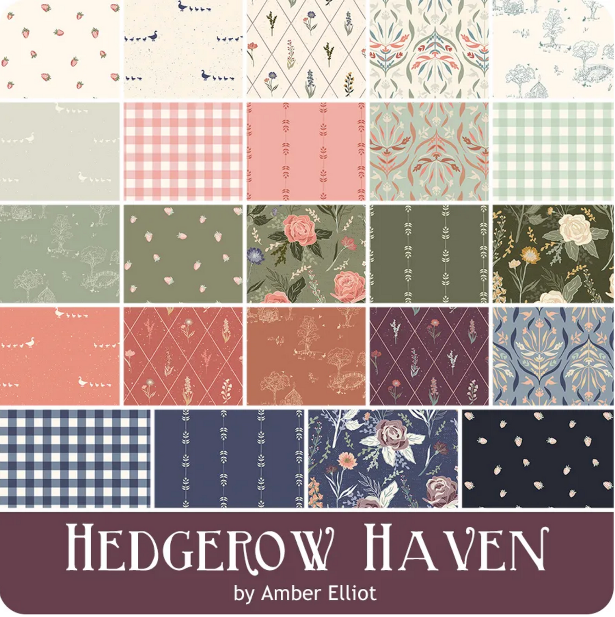 Where the Wild Flowers Are 10" Layer Cake Stacker 42 Pcs 10­-18250­-42 Judi Madsen Riley Blake Designs