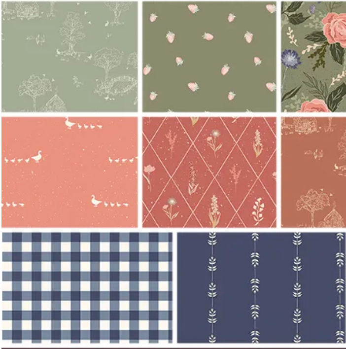 Where the Wild Flowers Are 10" Layer Cake Stacker 42 Pcs 10­-18250­-42 Judi Madsen Riley Blake Designs