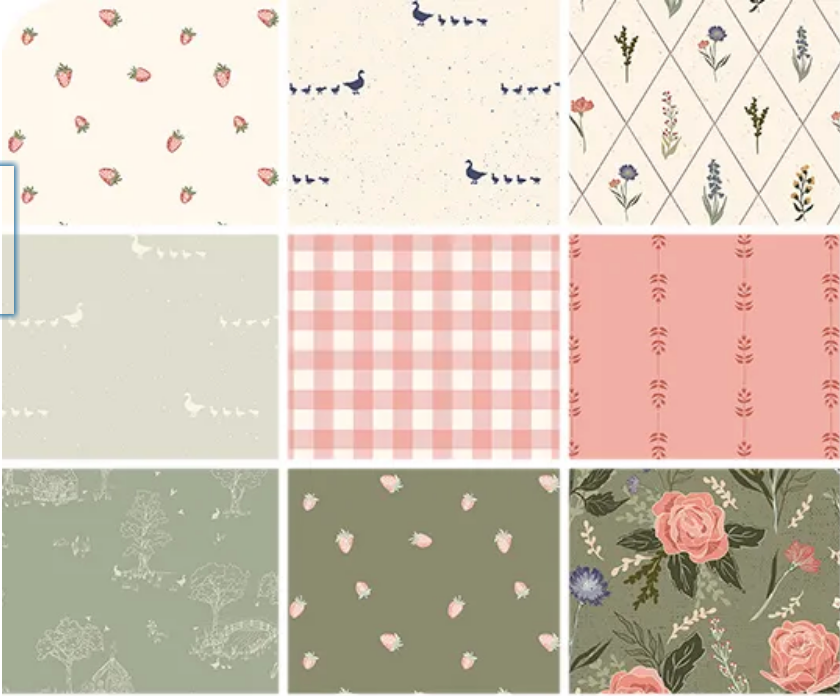 Where the Wild Flowers Are 10" Layer Cake Stacker 42 Pcs 10­-18250­-42 Judi Madsen Riley Blake Designs