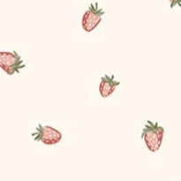 Hedgerow Haven Strawberries Cream C18187-CREAM Amber Elliot Riley Blake Designs Half Yard