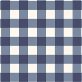 Hedgerow Haven Gingham Blue C18186­-BLUE Amber Elliot Riley Blake Designs Half Yard