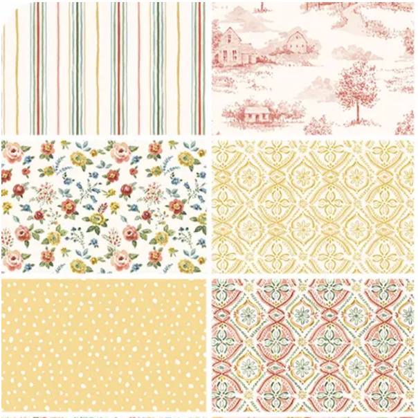 Blissful Moments 5" Charm Pack Stacker 42 Pcs 5­-18190­-42 Lisa Audit Riley Blake Designs