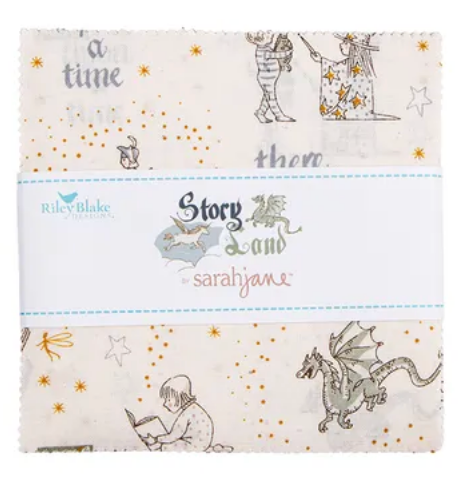 Story Land 5" Charm Pack Stacker 42 Pcs 5­-18300­-42 Sarah Jane Riley Blake Designs