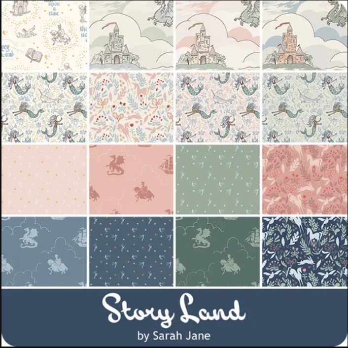 Story Land 5" Charm Pack Stacker 42 Pcs 5­-18300­-42 Sarah Jane Riley Blake Designs