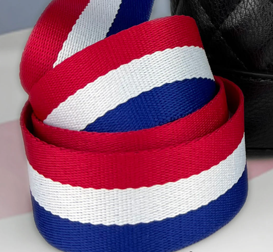 Shoulder Strap W/hrdwar Stripe M6938 U40 001 Products Ab#1